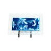 Picture of Painted Rectangular Serving Tray - Blue