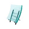 Picture of Laminated Strip glass Square Serving Plater - Clear