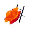 Picture of Abstract Fruit Bowl - Wavy Edges Red and Orange