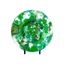 Picture of Large Fruit Bowl - Wavy Edges hand painted green
