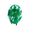 Picture of Large Fruit Bowl - Wavy Edges hand painted green